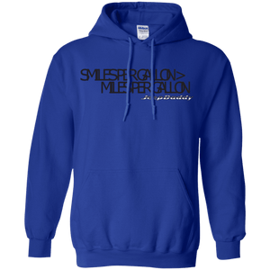 JeepDaddy Smiles Per Gallon > Miles Per Gallon Pullover Hoodie