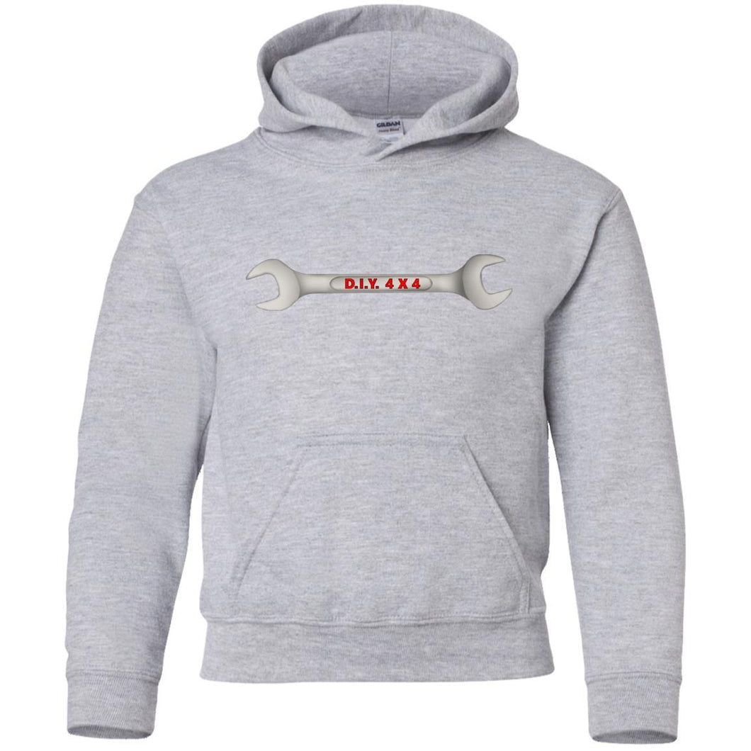 D.I.Y. 4x4 G185B Gildan Youth Pullover Hoodie