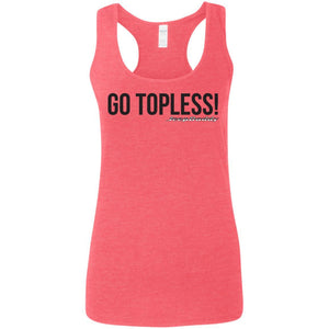 JeepDaddy Go Topless Ladies' Softstyle Racerback Tank