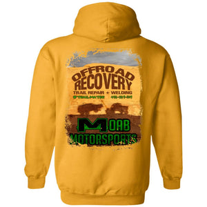 Moab Motorsports 2-sided print w/Trailmater back G185 Gildan Pullover Hoodie 8 oz.
