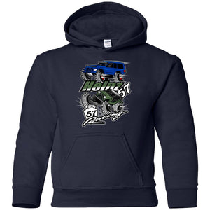 H57 Racing G185B Gildan Youth Pullover Hoodie