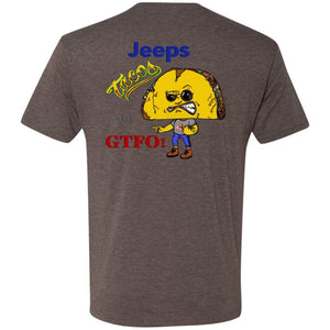 Jeep Paparazzi 2-sided print NL6010 Men's Triblend T-Shirt