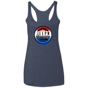 JeepNGypsies NL6733 Next Level Ladies' Triblend Racerback Tank