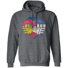 Colorado Combat Jeepers CO Flag G185 Gildan Pullover Hoodie 8 oz.