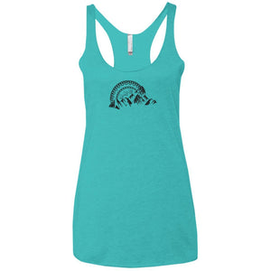 Rockland Rock Crawlers NL6733 Next Level Ladies' Triblend Racerback Tank