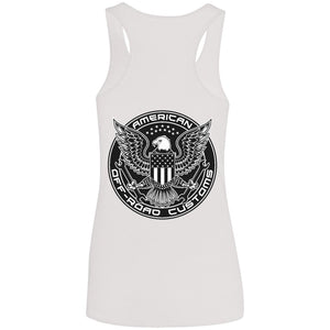 AmericanOffroadCustoms Vertical G645RL Ladies' Softstyle Racerback Tank