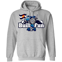 Built4Fun blue G185 Gildan Pullover Hoodie 8 oz.