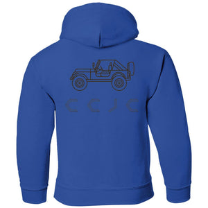 CCJC 2-sided print G185B Gildan Youth Pullover Hoodie