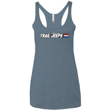 Trail Jeeps NL6733 Next Level Ladies' Triblend Racerback Tank