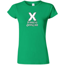 Sparky's Offroad white logo G640L Gildan Softstyle Ladies' T-Shirt