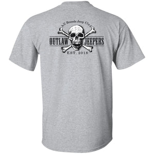 Outlaw Jeepers 2-sided print G500B Youth 5.3 oz 100% Cotton T-Shirt