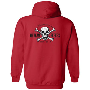 Outlaw Jeepers 2-sided print Z66 Pullover Hoodie