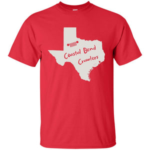 Coastal Bend Crawlers light logo G200 Gildan Ultra Cotton T-Shirt