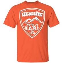 Heights 4x4 crest white logo G500 Gildan 5.3 oz. T-Shirt