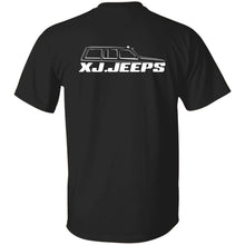 XJ Jeeps 2-sided print G500B Gildan Youth 5.3 oz 100% Cotton T-Shirt