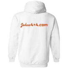 John's 4x4 tread print logo 2-sided print G185 Pullover Hoodie 8 oz.