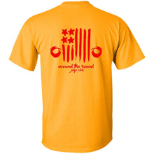 ASJC 2-sided print with Freedom flag on back G200 Gildan Ultra Cotton T-Shirt