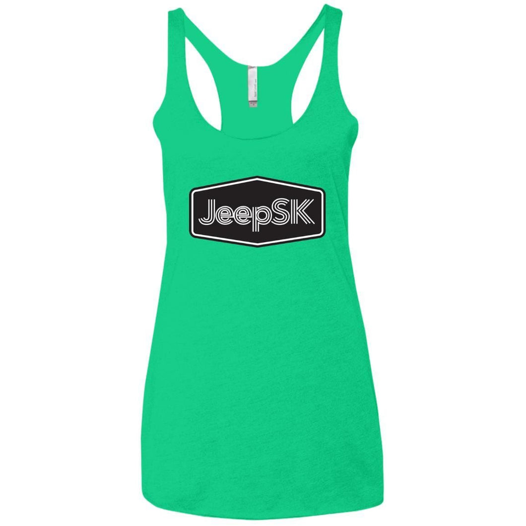 JEEP SK NL6733 Next Level Ladies' Triblend Racerback Tank