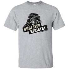 Gobi Jeep Registry Logo G200 Gildan Ultra Cotton T-Shirt