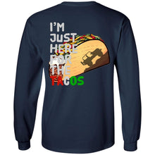 Jeep Paparazzi gray 2-sided print G240 LS Ultra Cotton T-Shirt