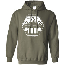 ASJC white logo G185 Gildan Pullover Hoodie 8 oz.