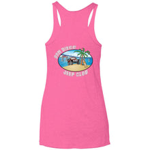 SDJC 2-sided print NL6733 Next Level Ladies' Triblend Racerback Tank