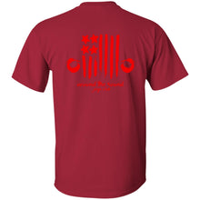 ASJC 2-sided print with Freedom flag on back G200B Gildan Youth Ultra Cotton T-Shirt