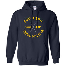 Southern Jeeps Militia G185 Gildan Pullover Hoodie 8 oz.