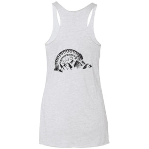 RRC 2-sided print NL6733 Next Level Ladies' Triblend Racerback Tank