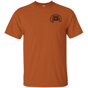 ASJC black logo 2-sided print G200 Gildan Ultra Cotton T-Shirt