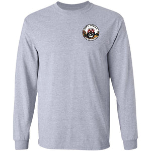 Dirt Devils Jeep Club 2-sided print G240 LS Ultra Cotton T-Shirt