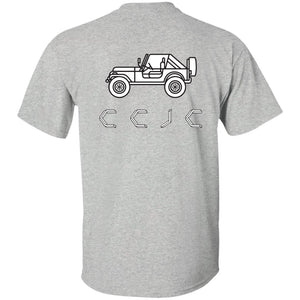 CCJC 2-sided print G200B Gildan Youth Ultra Cotton T-Shirt