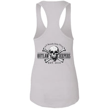 Outlaw Jeepers 2-sided print NL1533 Ladies Ideal Racerback Tank
