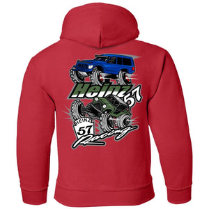 H57 Racing 2-sided print G185B Gildan Youth Pullover Hoodie