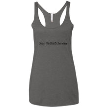 Jeep Sask NL6733 Next Level Ladies' Triblend Racerback Tank