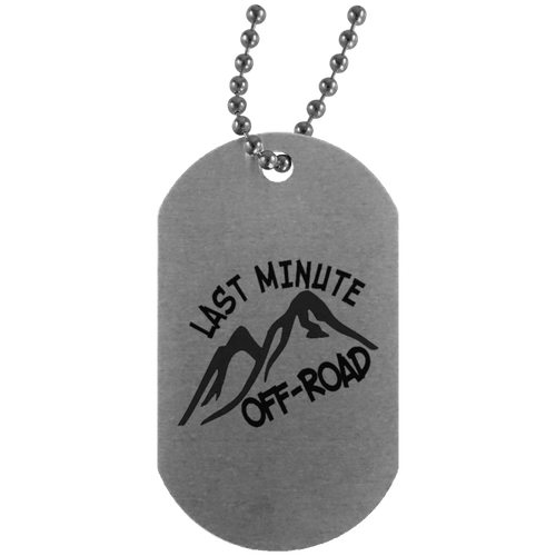 Last Minute Offroad UN4004 Silver Dog Tag