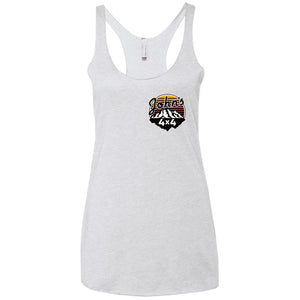 John's 4x4 2-sided print NL6733 Next Level Ladies' Triblend Racerback Tank