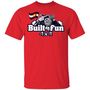 Built4Fun grey G500 Gildan 5.3 oz. T-Shirt