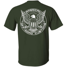 American Offroad Customs Horizontal white 2-sided print G500 5.3 oz. T-Shirt