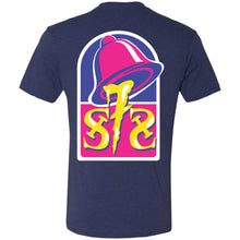 S7S white logo Taco 2-sided print NL6010 Men's Triblend T-Shirt