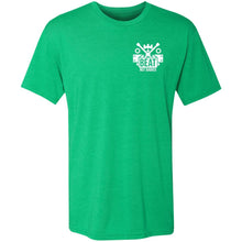 Work Hard Wheel Harder 2-sided print NL6010 Men's Triblend T-Shirt