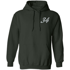 Yeti Motorsports logo 2-sided print G185 Gildan Pullover Hoodie 8 oz.