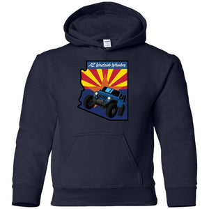 AZ Westside Wheelers G185B Gildan Youth Pullover Hoodie