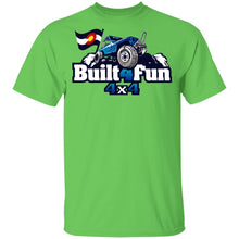 Built4Fun blue G500B Gildan Youth 5.3 oz 100% Cotton T-Shirt