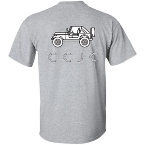 CCJC 2-sided print G200B Gildan Youth Ultra Cotton T-Shirt