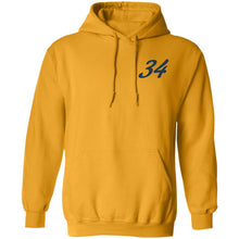Yeti Motorsports blue logo 2-sided print G185 Gildan Pullover Hoodie 8 oz.