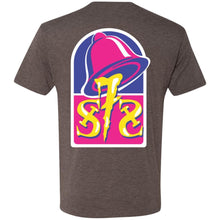 S7S white logo Taco 2-sided print NL6010 Men's Triblend T-Shirt