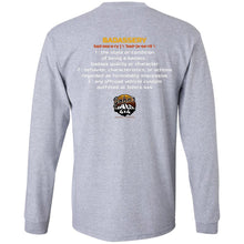 John's 4x4 BADASSERY 2-sided print G240 Gildan LS Ultra Cotton T-Shirt