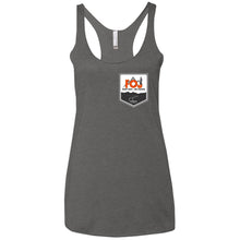 FOJ 2-sided print NL6733 Next Level Ladies' Triblend Racerback Tank