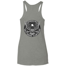 AmericanOffroadCustoms Horizontal NL6733 Ladies' Triblend Racerback Tank